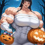 Arielle dressed for Halloween (FMG)