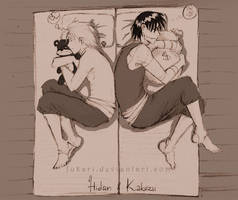 Hidan Kakuzu sleeping