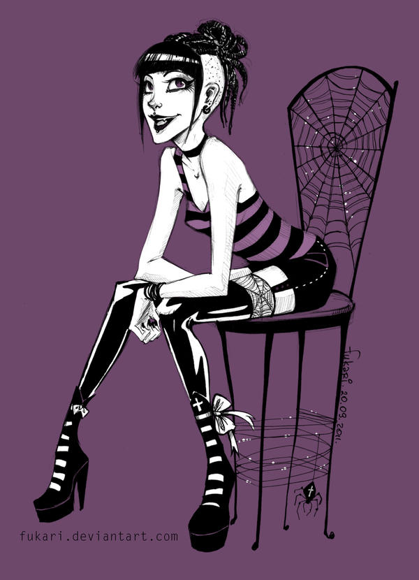 spiderweb chair by Fukari on DeviantArt