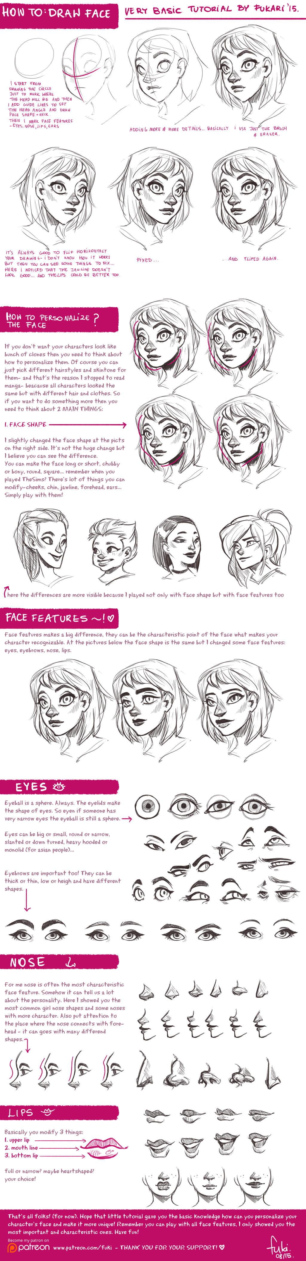 face tutorial