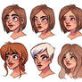 faces excercise