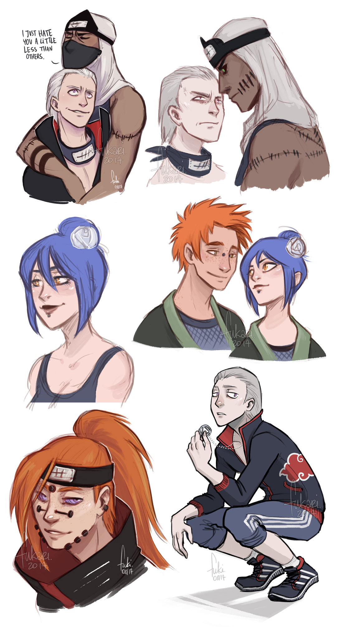 Akatsuki doodles