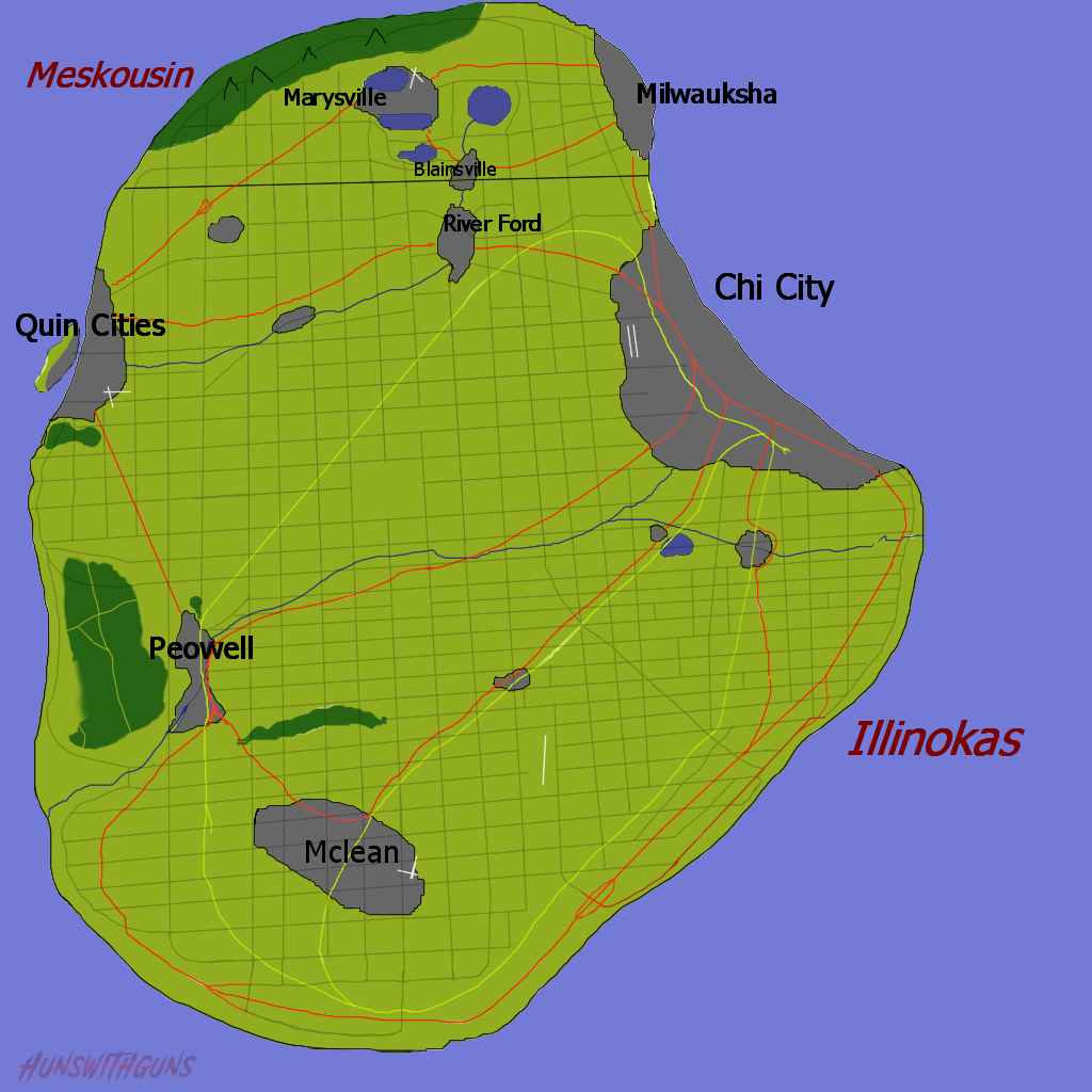 Size Comparison of u/MyNeuronsAreFried 's GTA 6 concept map (with math!) :  r/GTA6