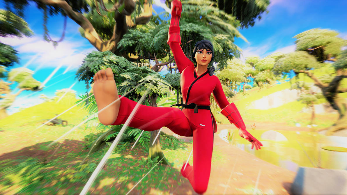 Fortnite Barefoot Keri Commander by Nyanaki on DeviantArt