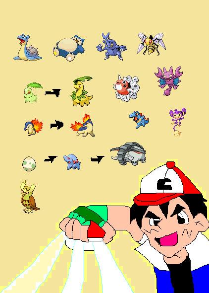 Pokémon: Every Pokémon Ash Caught In Kanto, Ranked