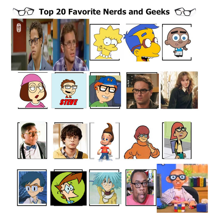 Top 10 – Desenhos Nerds/Geek Antigos