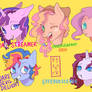 Pinkie Pie + Mane 6 fusions