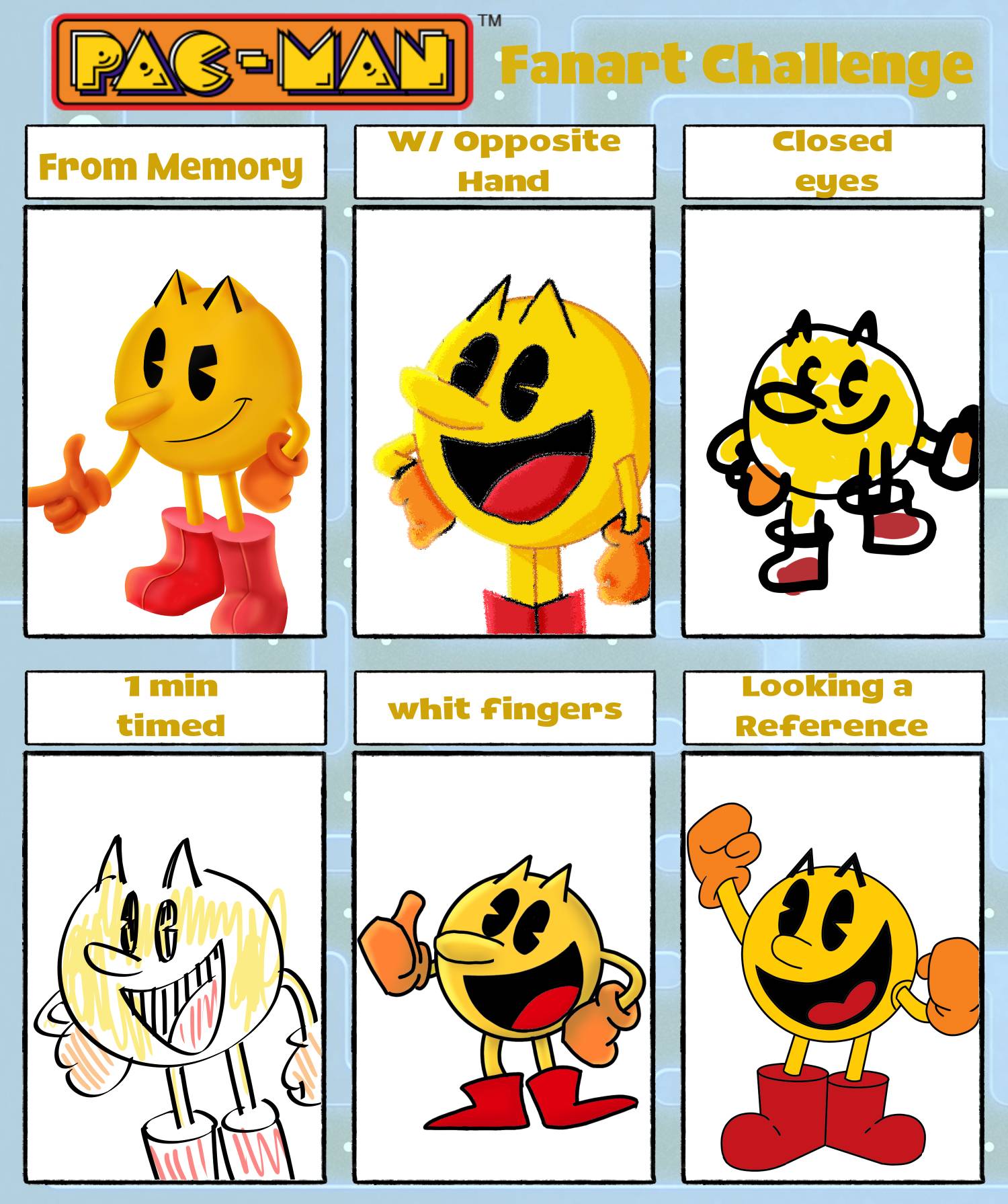 Pacverse Deviantart Pacman Fanart Challenge by PinwicArts on DeviantArt