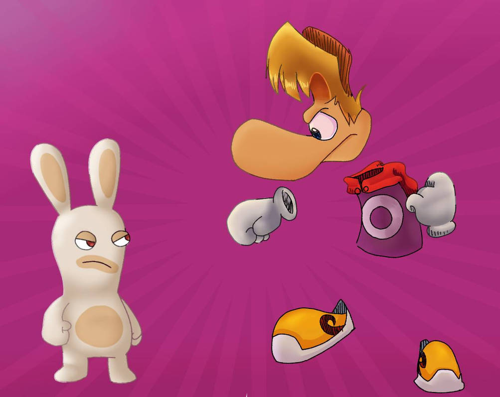 Rabbids Vs Rabbits Deviantart Rayan vs rabbits by PinwicArts on DeviantArt