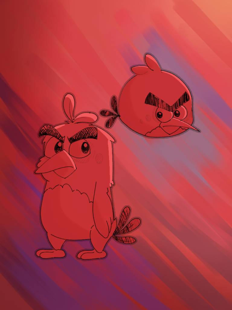 Angry Bird Reds Design Reds angry bird generations commission by PinwicArts on DeviantArt