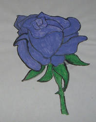 Rose - Semi Watercolor
