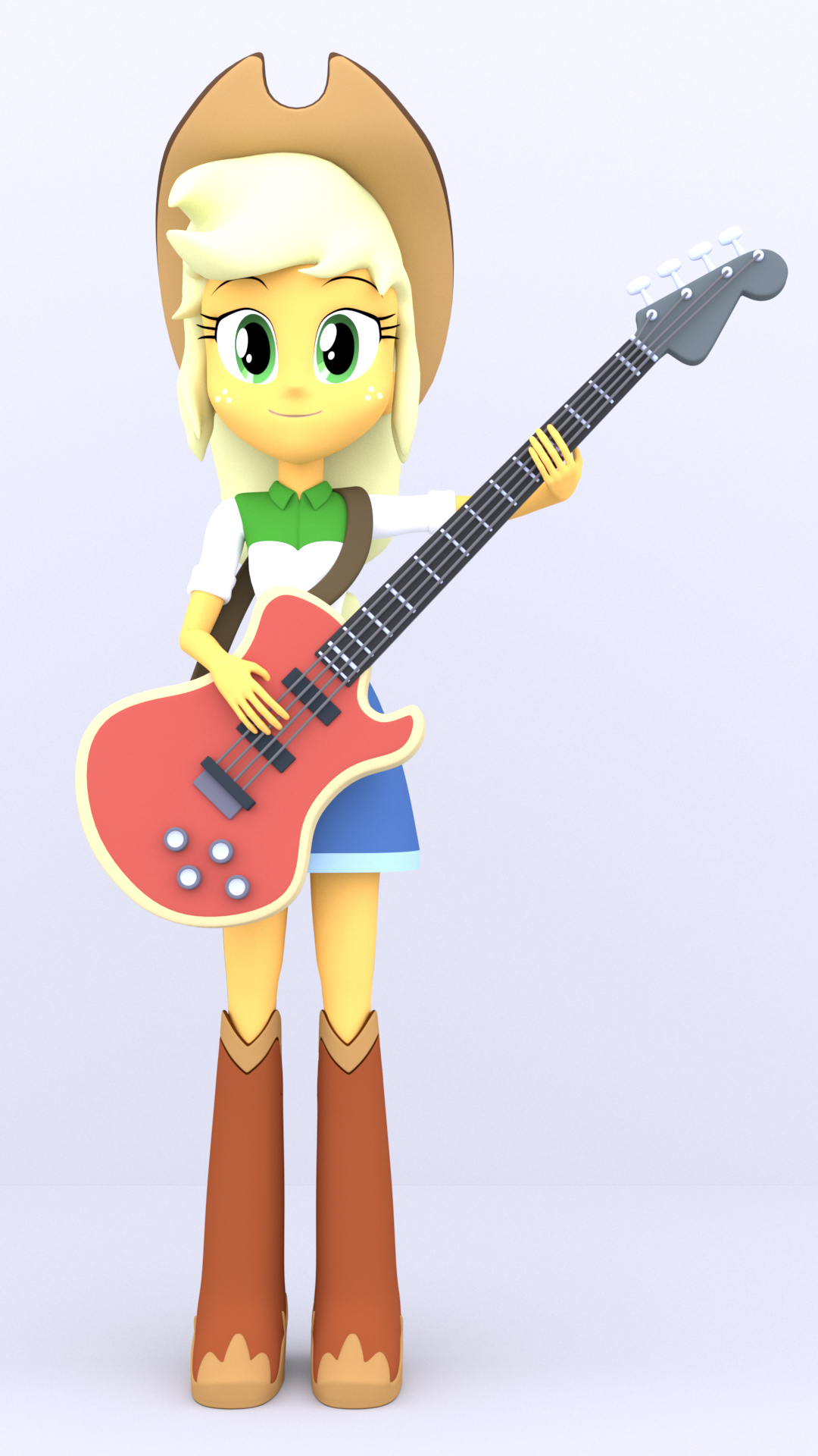 3D Apple Jack with Bass