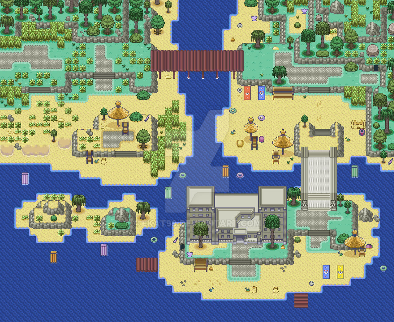 Commission- Sand Tileset Sample Map by Ekat99 on DeviantArt