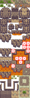 Volcano Tiles by Ekat99 on DeviantArt