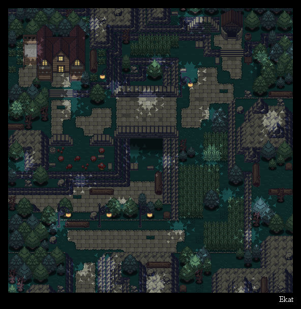 Haunted Woods Map by Ekat99 on DeviantArt