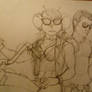 Female throttle and man biker mice