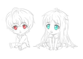 Chibis Lineart