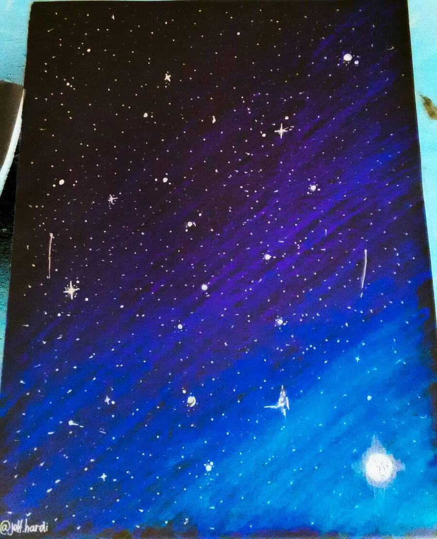 Starry Night Inverted Inverted Starry Night by JeffHardi on DeviantArt