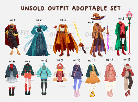 Adoptable Set  [OPEN 3\13](UNSOLD)