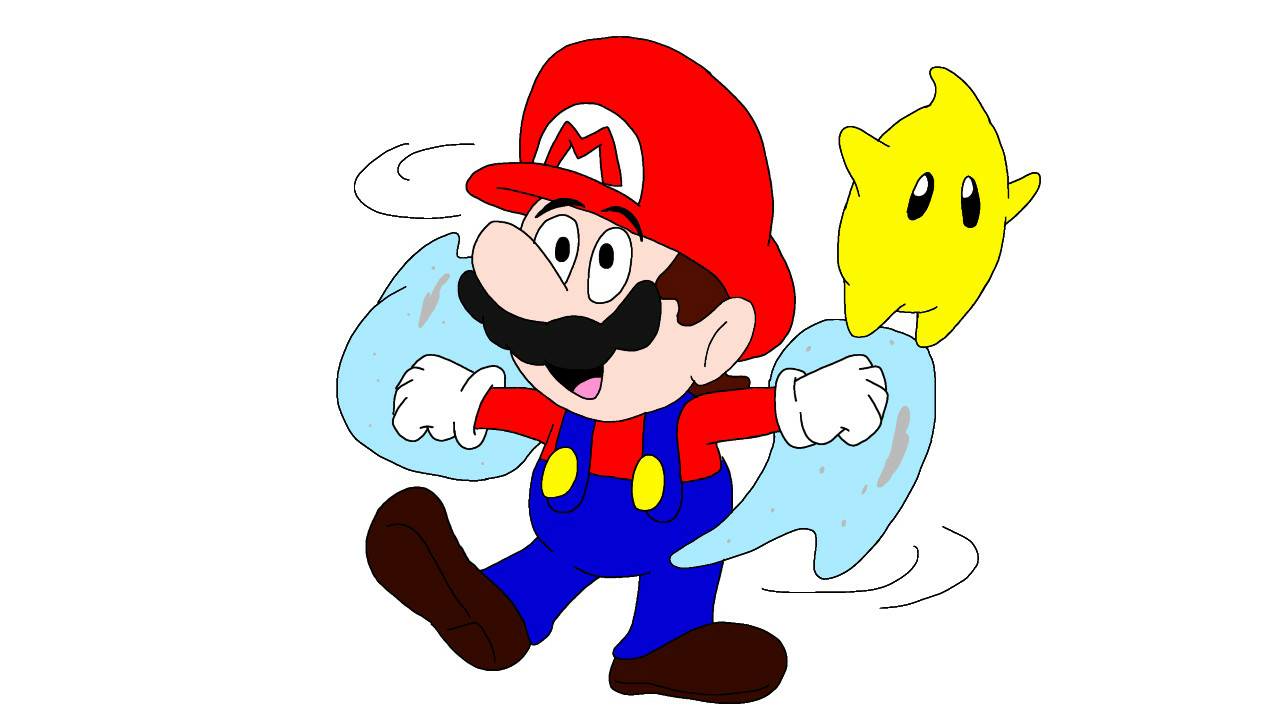 Luma - Super Mario Galaxy by Takeshre on DeviantArt