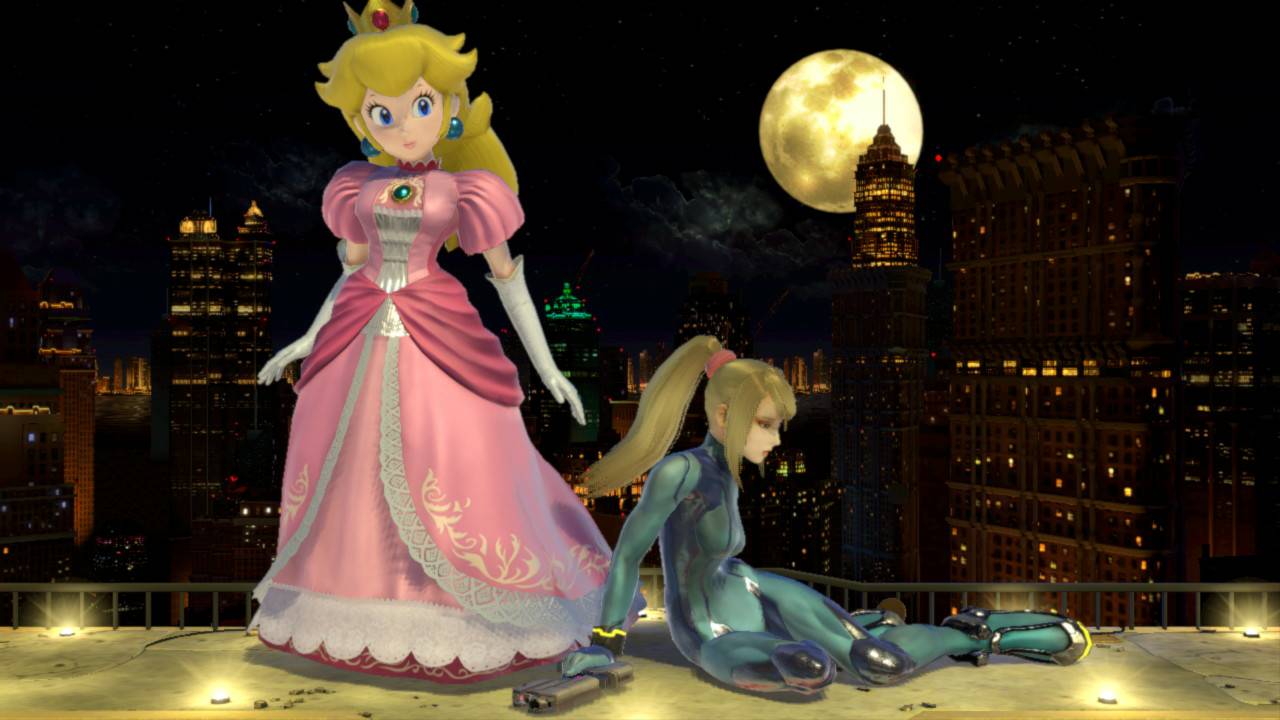 Princess Peach And Samus (Ultimate) by TheSenpaiArtist026 on DeviantArt