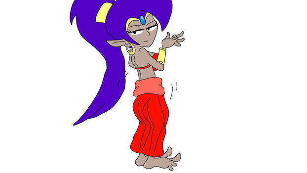 GB Shantae Dancing 