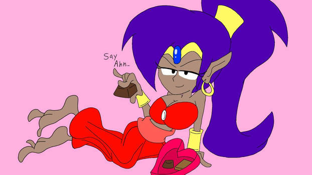 Shantae With Chocolates