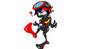 Ryuko Matoi In Scuba Gear