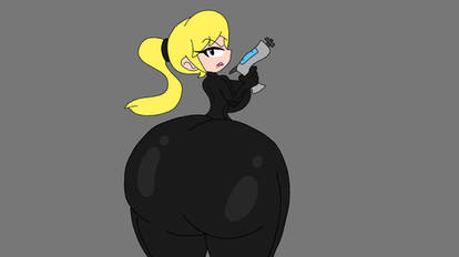Extra Thicc Zero Suit Samus (Black Suit)