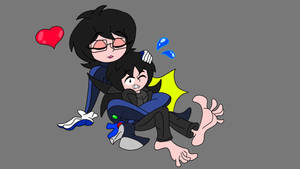Bayonetta And Joker