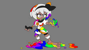 Bea's Battle Stance (Rainbow Splashed)