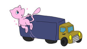 Mew Under A Truck