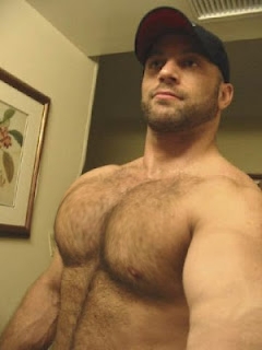 Big hairy sexeh pecs