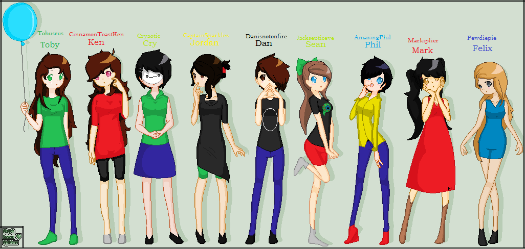Female YouTubers part 1 by Artollo2-Corner on DeviantArt Female YouTubers part 1 by Artollo2-Corner on DeviantArt
