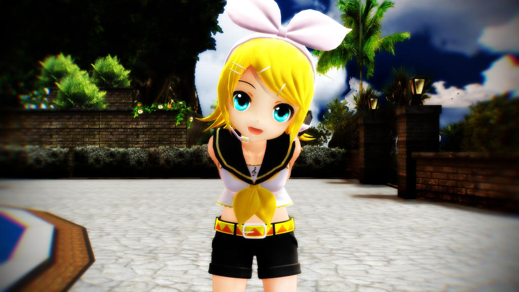 rin kagamine mmd by baster037 on DeviantArt