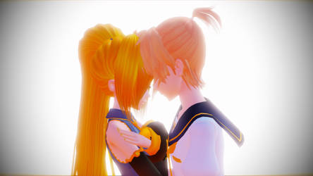 Say Something - Neru Akita TypeKAI y Len Kagamine