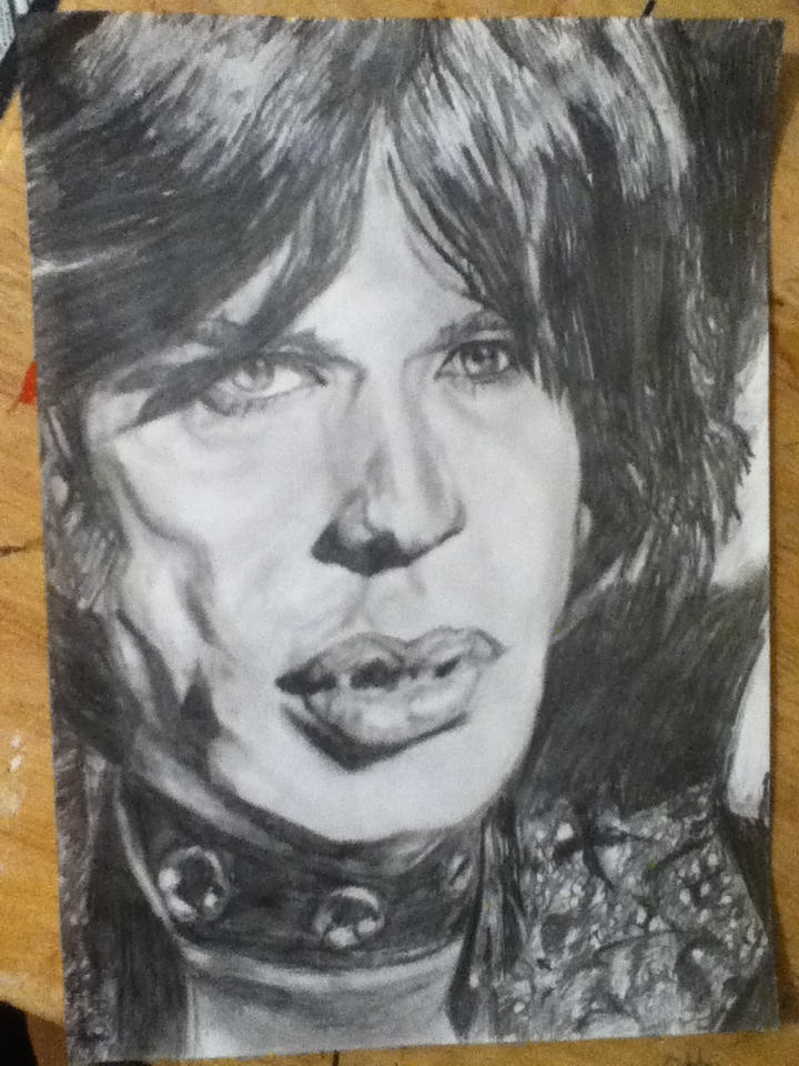 Mick Jagger Drawing