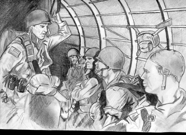 Draw Normandy Airborne, Normandy by jakecastorena on DeviantArt