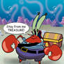 Mr Krabs and his Treasure
