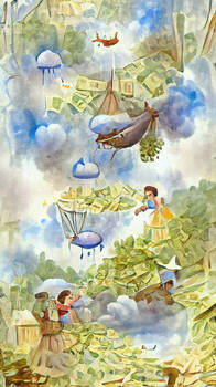 Money Drops from the Sky 