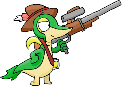 END Sniper Snivy (Outdated)