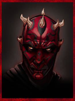 Darth Maul by Wadjit colored by bigMdesign