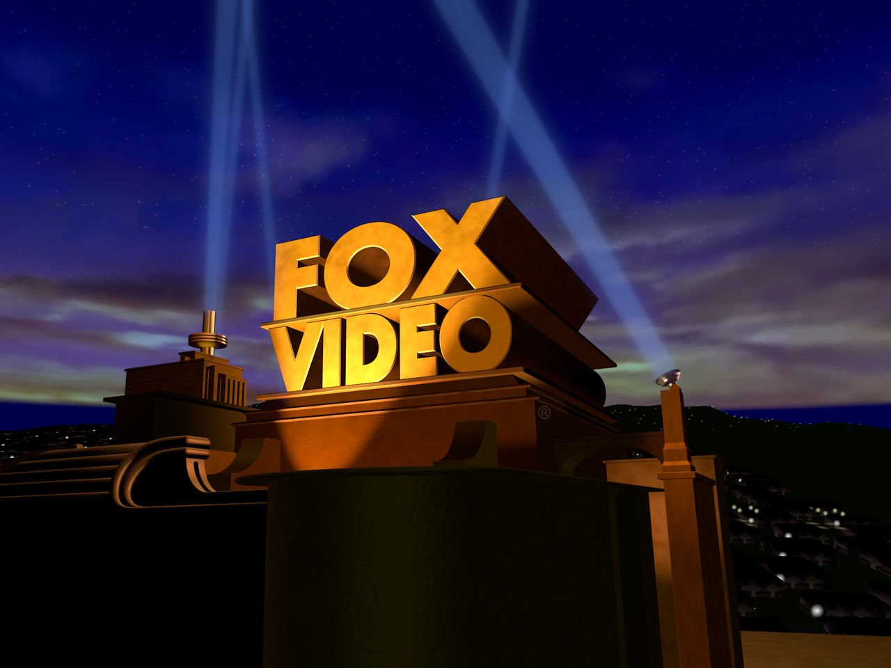 Fox Video Logo (1995-1998) in Open Matte by PanzoidGuyStudios on DeviantArt