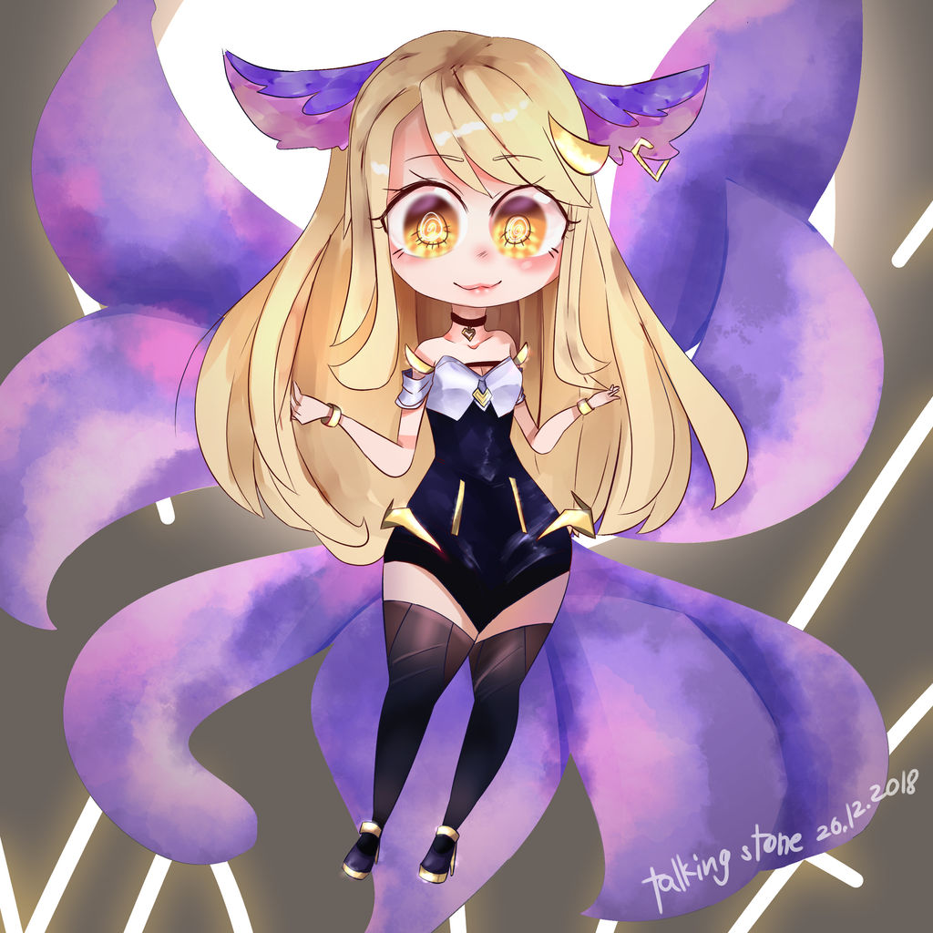 KDA pop stars| Ahri|fanart by KKaminchiKK on DeviantArt