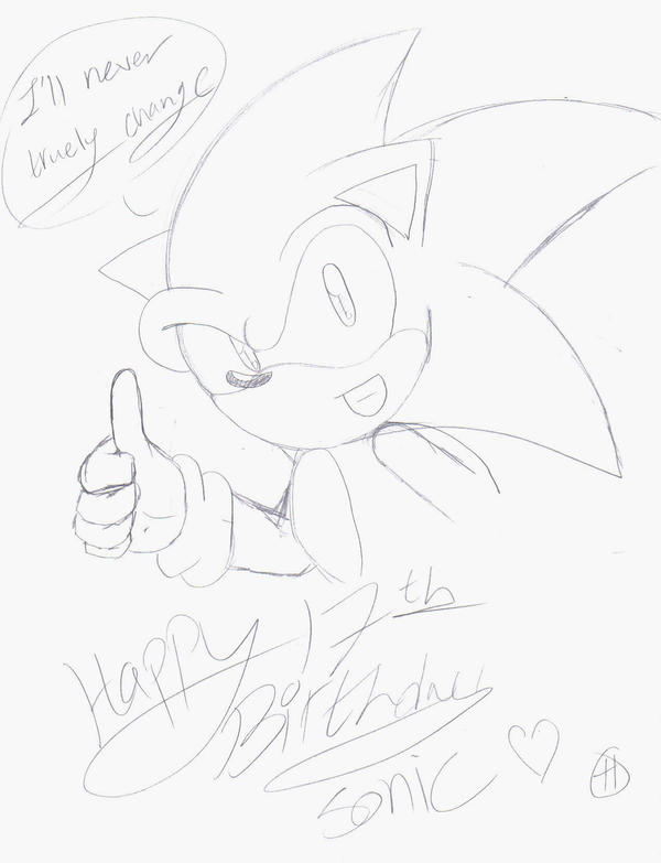 Happy Birthday Sonic