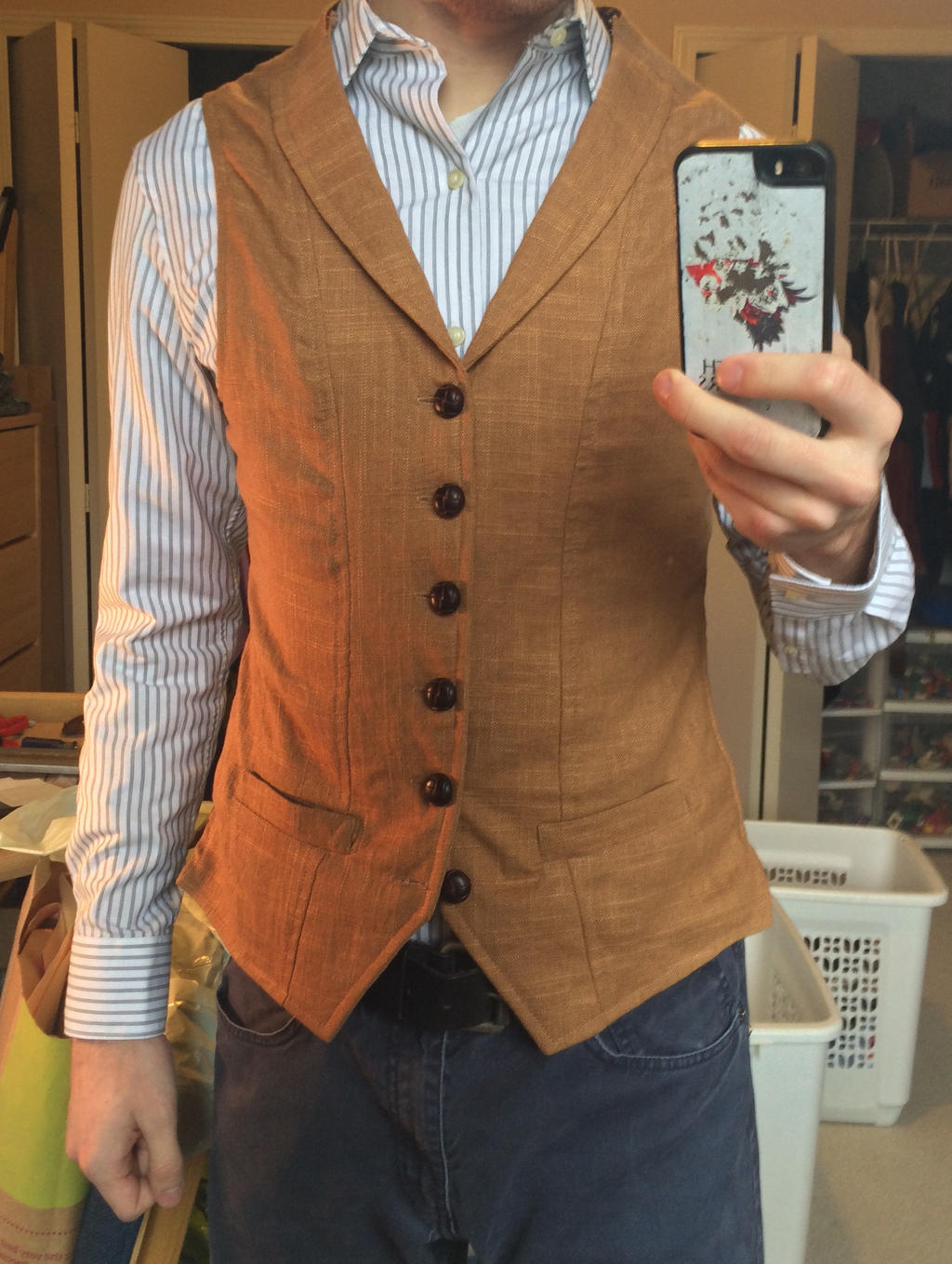 Newt Scamander cosplay vest