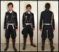 Roy Mustang cosplay: Amestris military uniform