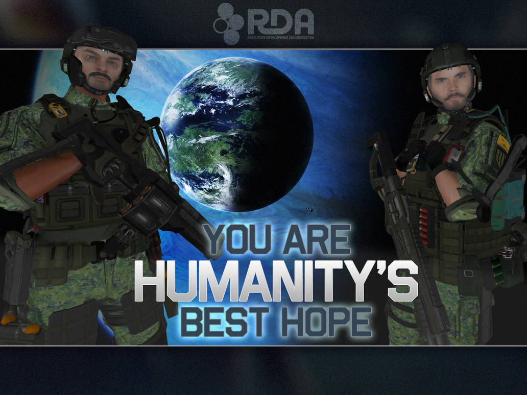 RDA Recruitment poster - Humanity's best hope! by Fraztov on DeviantArt