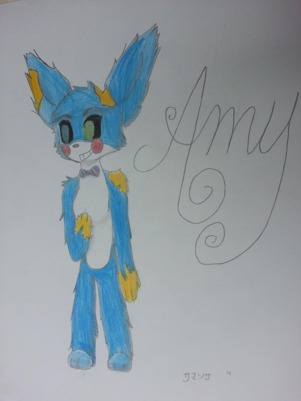 Deviantart Amy The Rabbit Sam~ Amy the Rabbit by MidnightFan on DeviantArt