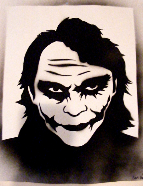 Joker Stencil